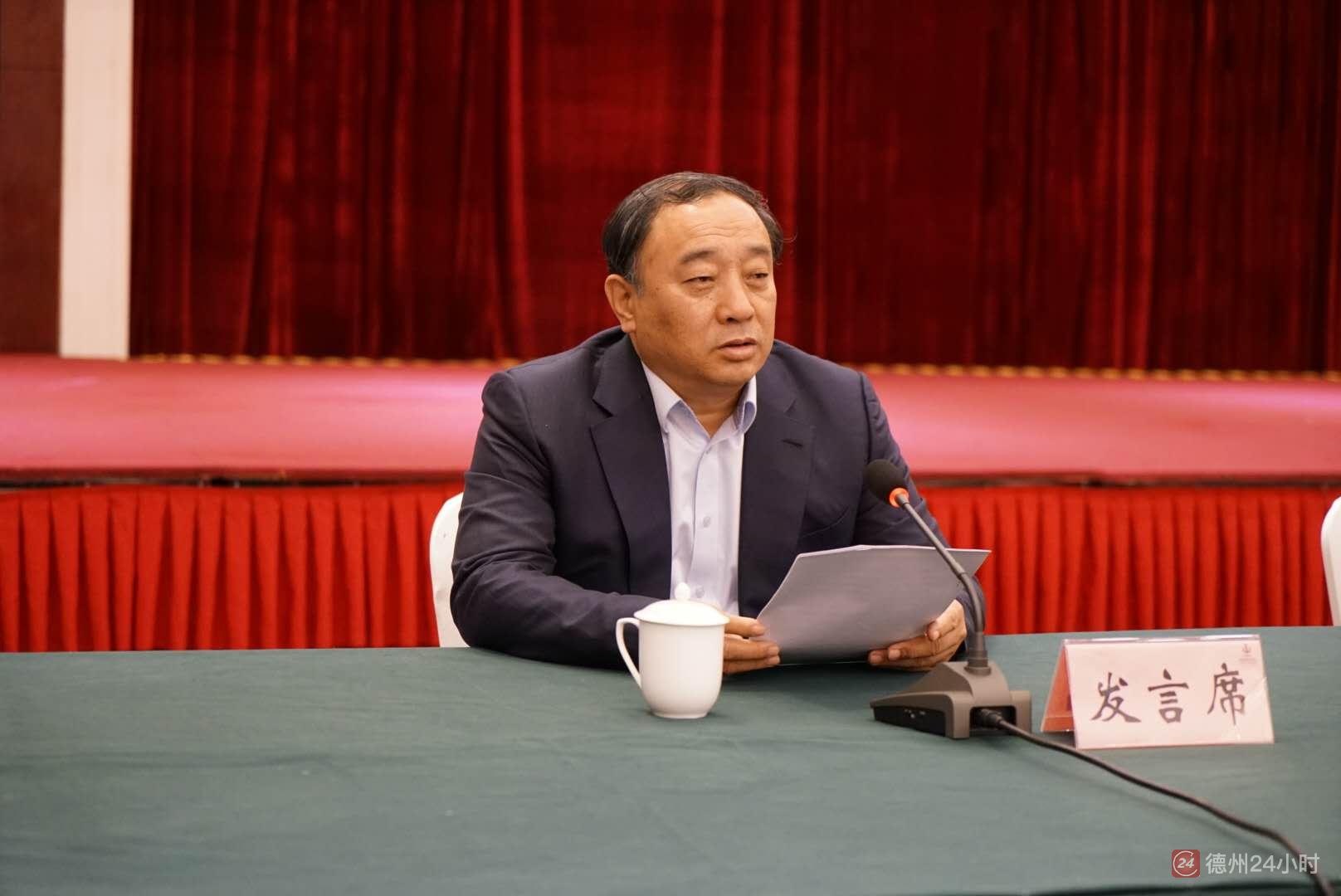 山东德州扒鸡股份有限公司董事长崔贵海发言