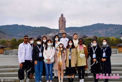 【你好，孔子】图说丨国际网红尼山研学活动走进尼山圣境