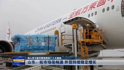 深入学习宣传贯彻党的二十大精神丨山东：拓市场保畅通 外贸持续稳定增长