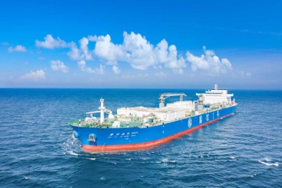 全球首款！“国信1号”工船养殖深海野游大黄鱼首次起鱼上市