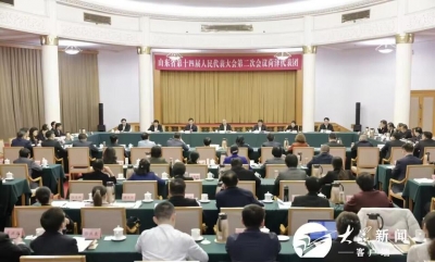 林武参加菏泽代表团审议时强调 坚持把高质量发展作为新时代的硬道理 不断开创经济社会发展新局面