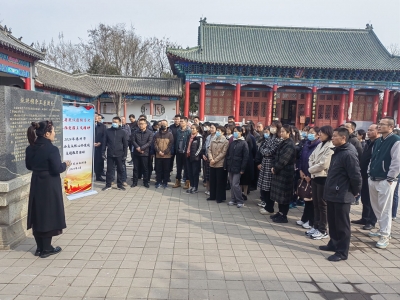 德州市农业农村局开展“追寻民族团结历史 弘扬爱国主义精神”活动