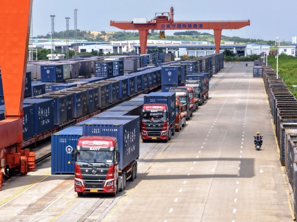 廣西始發(fā)中越班列同比增長(zhǎng)173%