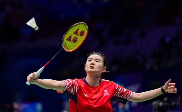 中國羽毛球大師賽：韓悅勝陳雨菲 晉級女單半決賽