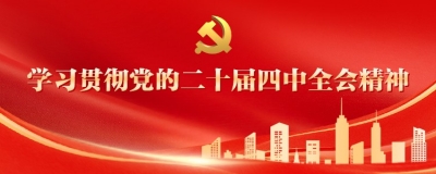 学习贯彻党的二十届四中全会精神
