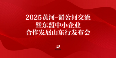 2025黃河-湄公河交流暨東盟中小企業(yè)合作發(fā)展山東行發(fā)布會(huì)