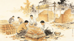 难忘那年盖坯房