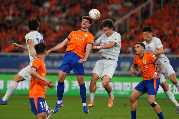 中超：山東泰山勝上海申花