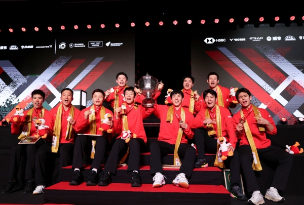 羽毛球——湯姆斯杯：中國隊奪冠