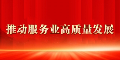 推动服务业高质量发展