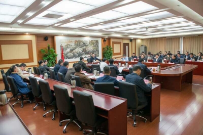 市政府召开党组（扩大）会议  陈飞主持 深入学习贯彻全国“两会”精神、集体学习《宪法》