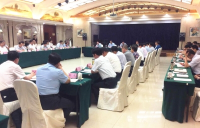 我市开展上半年协同发展督查评议  陈勇陈飞讲话