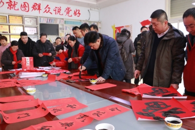 “曲艺墨香助力乡村振兴”文化志愿服务活动在陵城区举行