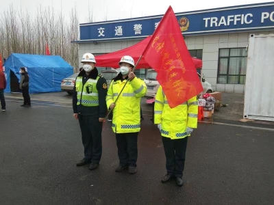 乐陵交通：党员先锋队冲在前 做表率      
