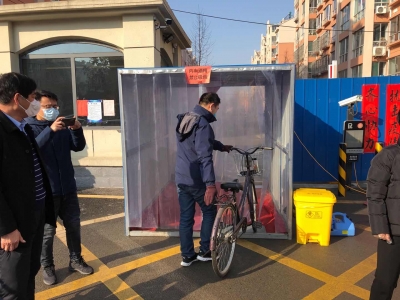 抗击疫情严防死守|德州经济技术开发区宋官屯街道各小区把好入口关