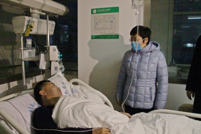 防疫一线坚守13天 德州平原一交警突发心梗住进ICU