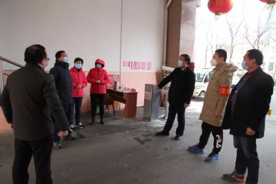 山东地矿局水文二队慰问防疫一线工作者