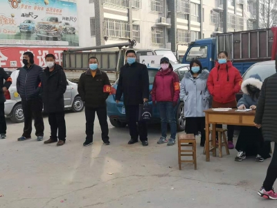 “我是学生党员，我带头”！平原王凤楼镇百名大学生组青年先锋队战“疫”