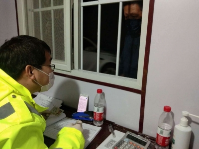 庆云公路系统：3个防控工作小组坚守战疫一线，确保不漏一车一人