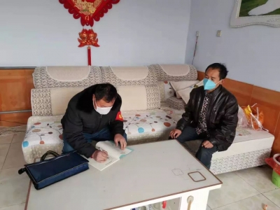 经开区赵虎镇：党旗在心中 党员在行动