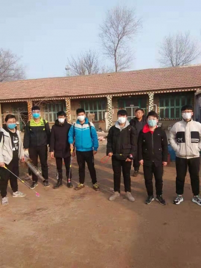 平原985支志愿服务队，构建战“疫”红色长城