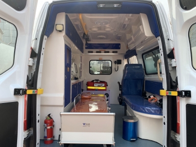 我市院前急救能力再加强|第二辆负压救护车入网启用