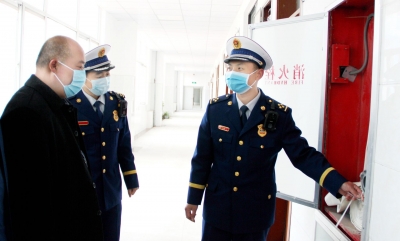 你复课 我护航|我市消防主动服务安全开学复课