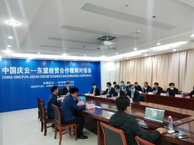 加码“云对接”“云洽谈” ！庆云：扩大东盟各国商企“朋友圈”