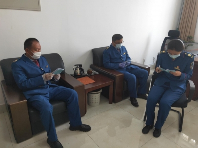 齐河生态城收费站“三位一体”保安全