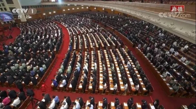 全国政协十三届三次会议开幕 习近平等党和国家领导人出席开幕会