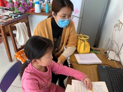视频连线、电话沟通……陵城区各中小学通过多形式家访织密疫情防控和线上学习两张网