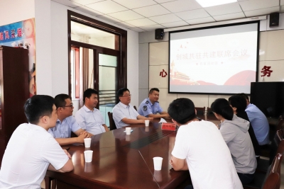 德州市委财经办到社区督导帮促创城工作