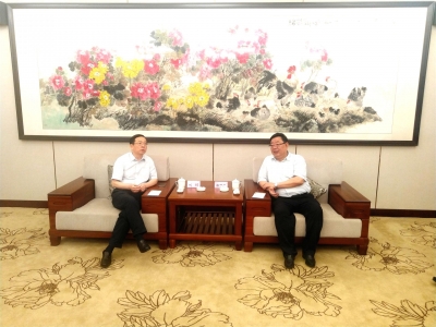 东方电气集团客人来德州考察 杨洪涛会见