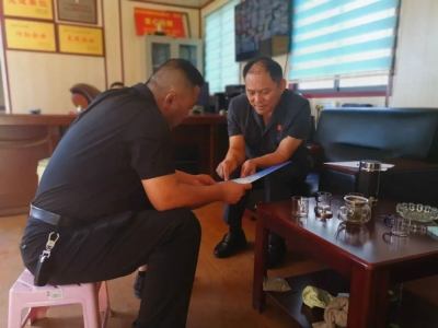 庆云法院院长带头走访企业 助推营商环境优化提升