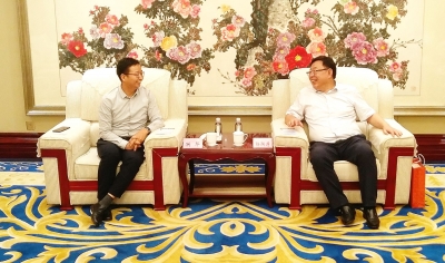 德州市长杨洪涛会见小米谷仓创业学院CEO洪华