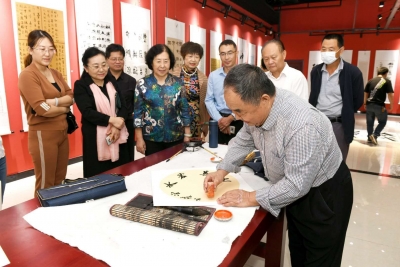 献礼新中国71周年华诞！“中国梦·新时代·笔墨情”书画创作展在德州举行