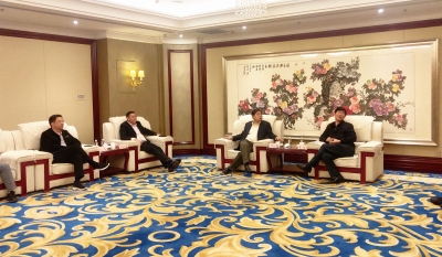德州市委书记李猛会见丁明山一行