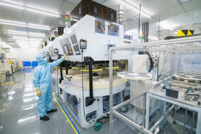 山东"1号重点项目"有研半导体生产车间