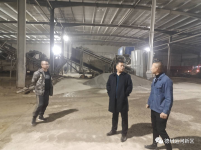 运河生态环境分局|突击夜查 坚决管住企业扬尘污染