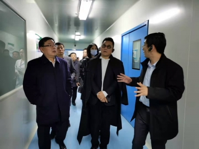 洪泰集团客人来德州考察 杨洪涛参加