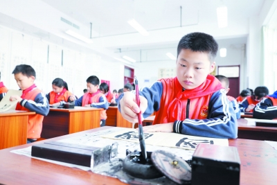 德州经开区曹村小学：书艺育才 塑造特色教学品牌