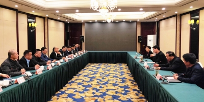 德州市委书记李猛会见北京安徽企业商会客人