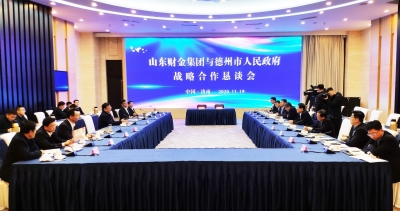 德州市人民政府与山东财金集团战略合作恳谈会召开