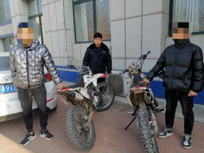 摩托车“炸街”扰民 宁津警方迅速查处