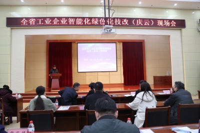 技改带动工业“强筋壮骨” | 山东省工业企业智能化绿色化技改现场会在庆云召开
