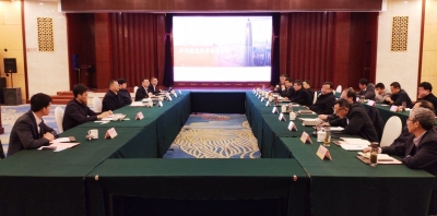 平安建投客人来德州考察洽谈 杨洪涛参加座谈