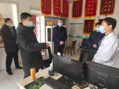 范宇新到德城区经开区“四不两直”督导疫情防控工作