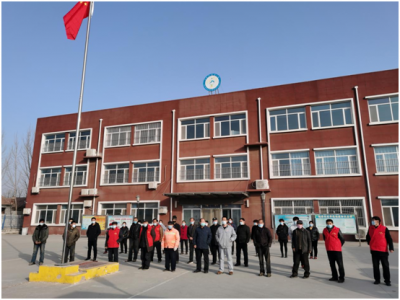 同升国旗 共唱国歌 | 陵城丁庄镇举行2月新时代文明实践主题活动日升旗仪式