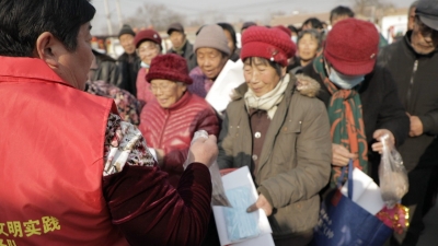 宁津惺悟寨村：孝老敬亲过大年