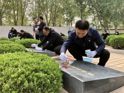 庆祝建党百年｜德州市革命烈士陵园与德州城投咨询公司支部共建，互帮互促共提升 